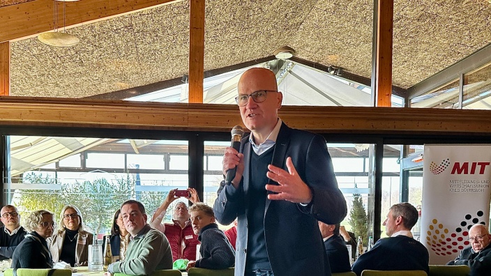 Ralph Brinkhaus beim MIT Business Lunch